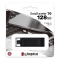 kingston dt70 128gb datatraveler 70 128gb usb 32 type c flash drive extra photo 2