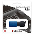 kingston dtxm 64gb datatraveler exodia m 64gb usb 32 flash drive extra photo 3