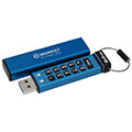 kingston ikkp200 64gb ironkey keypad 200 64gb usb 32 hardware encrypted flash drive extra photo 1