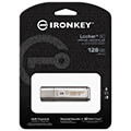 kingston iklp50 128gb ironkey locker 50 128gb usb 32 encrypted flash drive extra photo 2