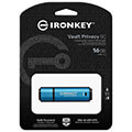 kingston ikvp50 16gb ironkey vault privacy 50 16gb usb 32 encrypted flash drive extra photo 2