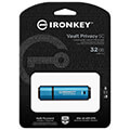 kingston ikvp50 32gb ironkey vault privacy 50 32gb usb 32 encrypted flash drive extra photo 2