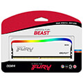 ram kingston kf432c16bwa 8 fury beast rgb 8gb ddr4 3200mhz special edition extra photo 1