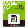 kingston sds3 128gb canvas select plus gen3 128gb sdxc 150mb s c10 uhs i u1 v10 extra photo 2