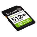 kingston sds3 512gb canvas select plus gen3 512gb sdxc 150mb s c10 uhs i u3 v30 extra photo 1