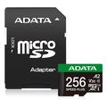 adata ud256gui3v30a2sp ra1 speed plus 256gb micro sdxc uhs i 180mb s u3 c10 with adapter extra photo 1