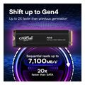 ssd crucial p310 2tb pcie gen4 x4 nvme m2 2280 with heatsink ct2000p310ssd5 extra photo 1