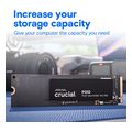 ssd crucial p310 4tb pcie gen4 x4 nvme m2 2280 ct4000p310ssd8 extra photo 2
