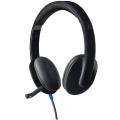 logitech 981 000480 usb headset h540 black extra photo 1