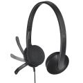 logitech 981 000475 h340 usb headset black extra photo 1