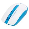 powerlogic airmouse 2 hi res wireless optical mouse white blue extra photo 2