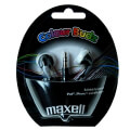 maxell color buds earphones black extra photo 2