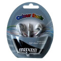 maxell color buds earphones silver extra photo 2