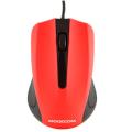 modecom mc m9 optical mouse black red extra photo 1
