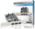 konig cmp fw1394 3p firewire ieee 1394 pci controller extra photo 1