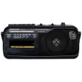panasonic rx m40de k portable radio recorder with tape deck black extra photo 1