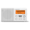 sonyxdr p1dbpw alarm clock with fm am radio white extra photo 2