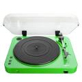 lenco l 85 turntable with usb direct recording green extra photo 1