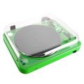 lenco l 85 turntable with usb direct recording green extra photo 2