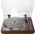 lenco l 90 wooden turntable with usb slot and built in pre amplifier extra photo 1