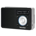 technisat digitradio 1 portable dab fm radio with built in rechargeable battery black silver extra photo 2