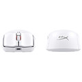 hyperx 6n0a9aa pulsefire haste 2 wireless rgb gaming mouse white extra photo 2