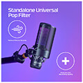 hyperx 6x256aa shield microphone pop filter extra photo 6