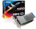 vga msi nvidia geforce 210 n210 md1gd3h lp 1gb ddr3 pci e retail extra photo 1