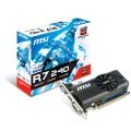 vga msi radeon r7 240 2gd3 lp 2gb ddr3 pci e retail extra photo 2