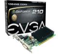 vga evga nvidia geforce 210 1gb ddr3 pci e retail extra photo 1