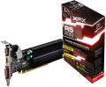 vga xfx amd radeon r5 230 r5 230a zlh2 core edition 1gb ddr3 lp pci e retail extra photo 1