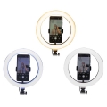 4smarts tripod loomipod xl with led lamp for smartphones black extra photo 5