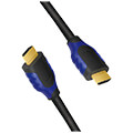 logilink ch0067 hdmi cable high speed with ethernet 4k 60hz 15m black blue extra photo 3