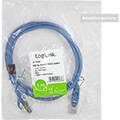 logilink cp1066s cat5e f utp patch cable econline 3m blue extra photo 1