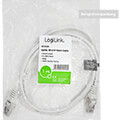 logilink cp1052d cat5e sf utp patch cable econline 2m grey extra photo 1