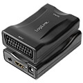 logilink cv0160 video converter scart f to hdmi a f black extra photo 2