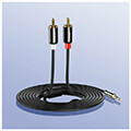 cable audio 35mm m 2xrca m 3m ugreen av116 10590 extra photo 10