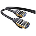 baseus ethernet rj45 10gbps cat 7 05m network cable black extra photo 3