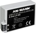 ansmann battery for canon eos 550d 600d lp e8 1000mah 74v extra photo 1