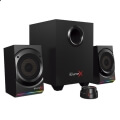 creative sound blasterx kratos s5 21 gaming speaker system with customizable rgb lighting extra photo 2