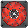 corsair co 9050120 ww fan ml120 elite airguide red led extra photo 1