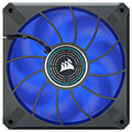 corsair co 9050122 ww fan ml120 elite airguide blue led extra photo 1