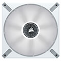 corsair co 9050130 ww fan ml140 elite airguide white white led extra photo 2