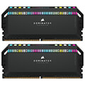ram corsair cmt32gx5m2x6000c36 dominator platinum rgb black 32gb 2x16gb ddr5 6000mhz intel xmp extra photo 1