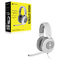 corsair ca 9011261 eu hs55 stereo wired gaming headset white extra photo 3