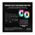 corsair cw 9060068 ww icue h100i elite rgb capellix xt cpu liquid cooler 240mm extra photo 2