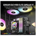corsair cw 9060070 ww icue h150i elite rgb capellix xt cpu liquid cooler 360mm extra photo 1