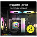 corsair cw 9060071 ww icue h170i elite rgb capellix xt cpu liquid cooler 420mm extra photo 3