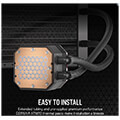 corsair cw 9060071 ww icue h170i elite rgb capellix xt cpu liquid cooler 420mm extra photo 4