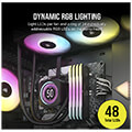 corsair cw 9060075 ww icue h150i elite rgb lcd xt display cpu liquid cooler 360mm extra photo 3